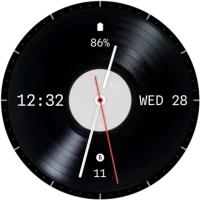 Vinyl Time - watch face